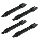 4Pcs Snap Lock Fishing Reel Seat Rod Clip Pole Fitted Deck Holder Adjustable