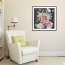 5D DIY Special Shaped Diamond Painting Flower Cross Stitch Mosaic Kit Decor