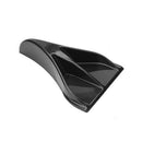 1X Vortex Generator Shark Fin Spoiler Wing Black Look Tail Line For Car Roof ME