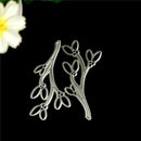 2Pcs Leaves Design Metal Cutting Dies For DIY Scrapbooking Album Paper Cards FT