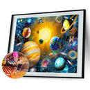 5D DIY Full Drill Diamond Painting Universe Cross Stitch Embroidery (B400) A