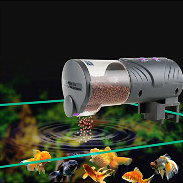 Automatic Fish Feeder Practical Food Dispenser Multi-functional Timer Feede