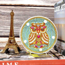 DIY Full Special Drill Diamond Painting Bird LED Night Lamp Home Decor (E)