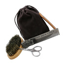 Professional Cutting Scissors Beard Brush and Lice Comb for MenÃ¯Â¼Å’Great for