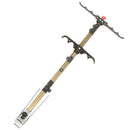 Leo 1.5M Telescopic Fishing Rod Bracket Holder Back Stand Foldable for Fish K5Q8