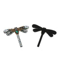 2 PCS Dragonfly Patches,Iron On Patches Or Sew on for Clothing Glitter Sequin