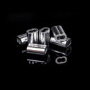 Wire Rope Aluminum Sleeves Clip Fittings Cable Crimps ( 100pcs) O4B7