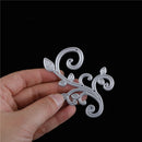 Lovely Christmas leaves Metal Steel Flower Cutting Dies Album Paper LJ
