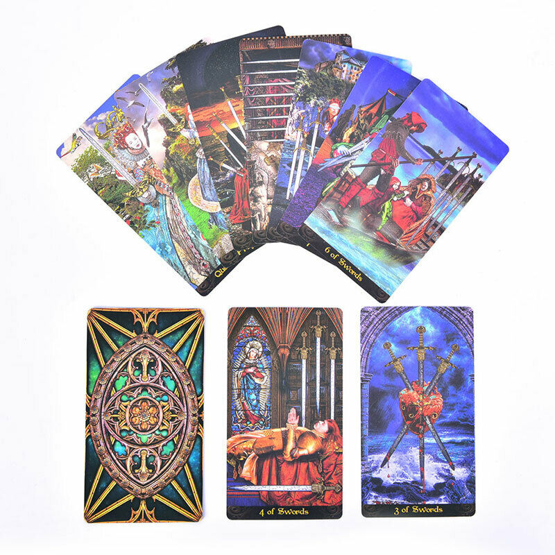 Tarot del Fuego Cards Tarot Deck Oracles E-Guidebook Game Linestrider Dreams Hn