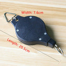 Retractable Pulley Hanging Flower Basket Hook Pull Down Hanger for Gard SQT