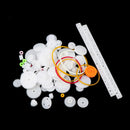 75 PCS lot Plastic Gear Set DIY.Rack Pulley Belt Worm Gears SingleB Ew