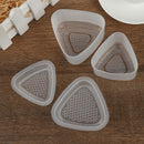2Pcs Transparent Practical Kitchen Bento Decorating Sushi Onigiri Mold Gw