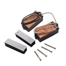 Guitar Alnico 5 PB P Bass Pickup Humbucker Pickup Alnico V Black for 4 Stri