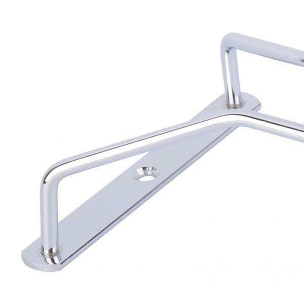 1-Row Kitchen   Wine Glass Cup Rack Stemware Storage Holder Organizer