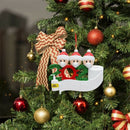 2020 Christmas Personalized Survived Family Masked DIY Blessing Pendants A
