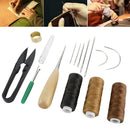 14PCS Leather Sewing Tools Leather Craft Tools Kit For Hand Sewing Stitching