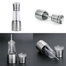 2 in 1 Salt Pepper Shakers Manual Mill Spices Peppercorn Grinder