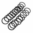 20 Pcs 30mm Outside Dia 3.1mm Thick Filter Rubber O Ring Seal Black V1Q6