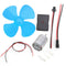 Mini Wind Micro Turbine Generator Charger DC 5V USB Output Power Small Motors