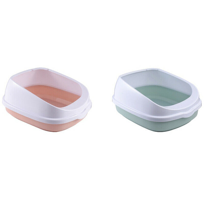 Pet Toilet Bedpan Anti Splash Cats Litter Box Cat Dog Tray with Scoop Kitte