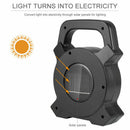 Compact Solar COB LED Work Spot Light USB Rechargeable Portable Lamp Hiking