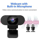 1080P HD Web Camera with Mic 2MP USB 2.0 Plug n Play Webcam for PC Laptop