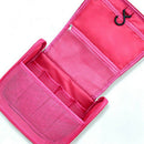 Purple Vanity Women Men Toilet Toiletry Kit Cosmetic Makeup Make Up Bag Cas