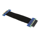 PCIe 4X Riser Card Adapter Flexible Extension Converter Cable 64Pin 15cm