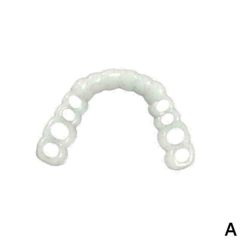 Snap On Instant Perfect Smile Comfort Veneers Lower H4X2 Teeth M8O6 Braces Q8T9