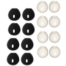 16 Pack Soft Earbud Headphone Ear Pads Replacement Ear Buds Protector Earplugs