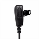 5X(90cm G-Shape Headset Earpiece Headphone With Mic For Walkie Talkie CP04 I8T1)