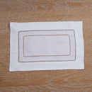 23*15cm White Hemstitch Dinner Napkins Ladder Cotton Linen Cloth Table  HAJ
