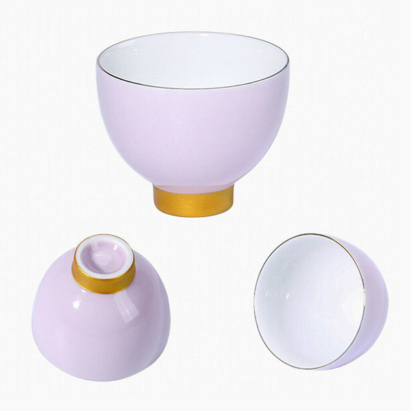 6 Pcs Ceramic Tea Cups Assorted Colors Delicate Porcelain Cups Festival Gift