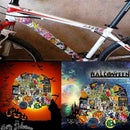 100Pcs Halloween Skateboard Stickers bomb Vinyl Laptop Luggage Decals Stick I9T0