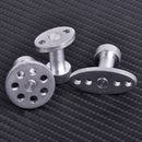 6x Aluminum Glue Pulling Puller Tabs Car Dent Hail Repair Tools Paintless BLBX