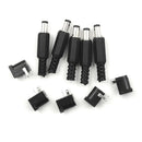 5Set Male+Female 5.5*2.1mm DC Power Connector DC-005 Power Socket Plug Jack FT