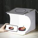 Portable Photo Studio Lighting Box Photography LED Light Tent w/ 6Pcs Backdrops
