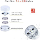 10Submersible LED Lights LED Pond Lighting with IR Control Remote RGB J4B8