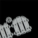 2Pcs Fence Design Metal Cutting Die For DIY Scrapbooking Album Paper Cards FT