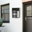Waterproof Solar LED Light Outdoor Garden Fence Street Pathway Wall Lamp