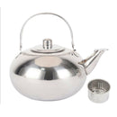Stainless Steel Tea Pot Coffee Lightweight Removable Infuser Kettle 2L