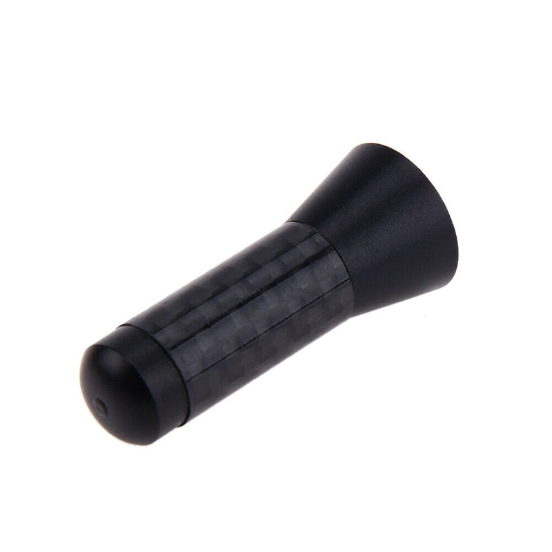 1.4" 3.5cm Universal Auto FM Short Roof Antenna Small Car Air Carbon Fiber Radio