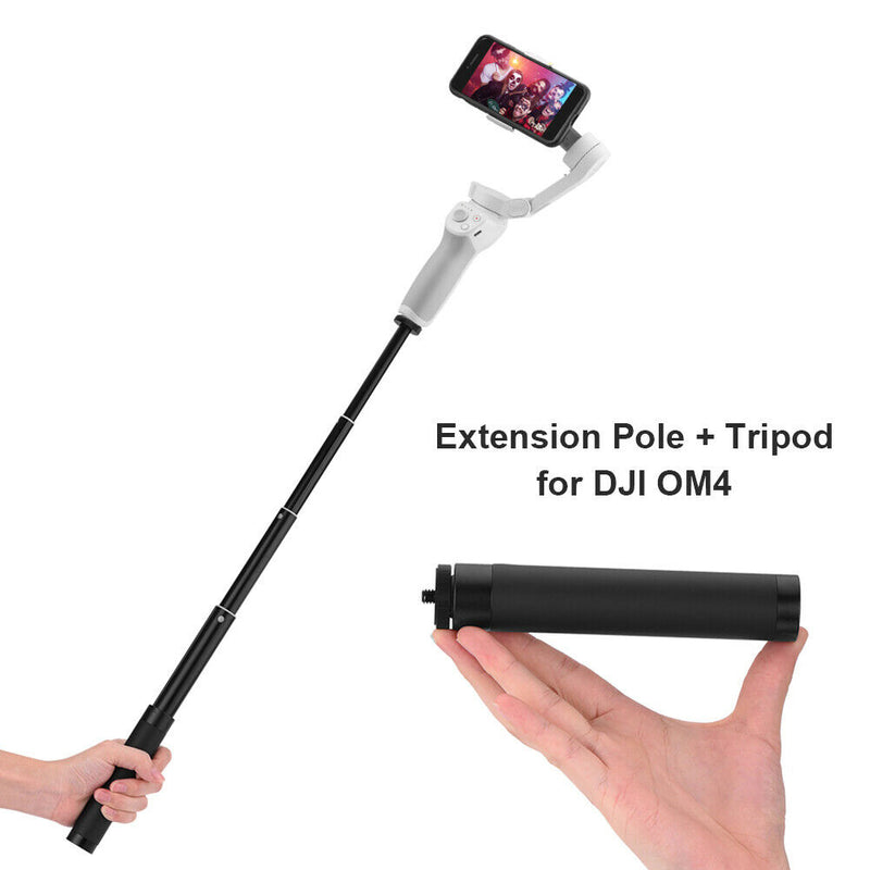 Telescopic Stabilizer Extension Rod for DJI OM4 Selfie Stick Phone Bracket Pole