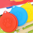 1 x Pet Food Can Cover Lid Cat Dog Tin Plastic Reusable Storage Cap NEW 88mm-NEW