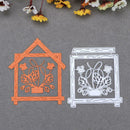 DIY Wood Frame Flower Cutting Dies Stencil Scrapbooking Embossing Craft