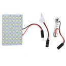 5 x 48 White SMD LED panel 12V + T10 / BA9S Festoon base + module from 29 t V3L5