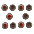 10 Pack Replacement Eartips Earbuds Tips Soft Silicone Gel Tear-Resistant