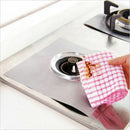 4PCS Reusable Aluminum Foil Gas Stove Burner Cover Protector Liner Clean Ma O3F3