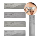 5pcs Reusable Eyebrow Stencil Set Eye Brow Mold DIY Styling Template Card A