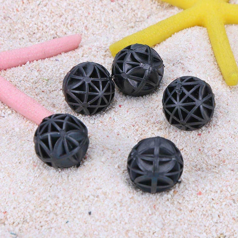 10pcs Aquarium Pond Filter Bio-balls Fish Tank Aquarium Filtration (1.6cm) A
